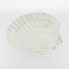 Tiffany & Co. Sterling Silver Figural Scallop Shell Dish / Vide Poche