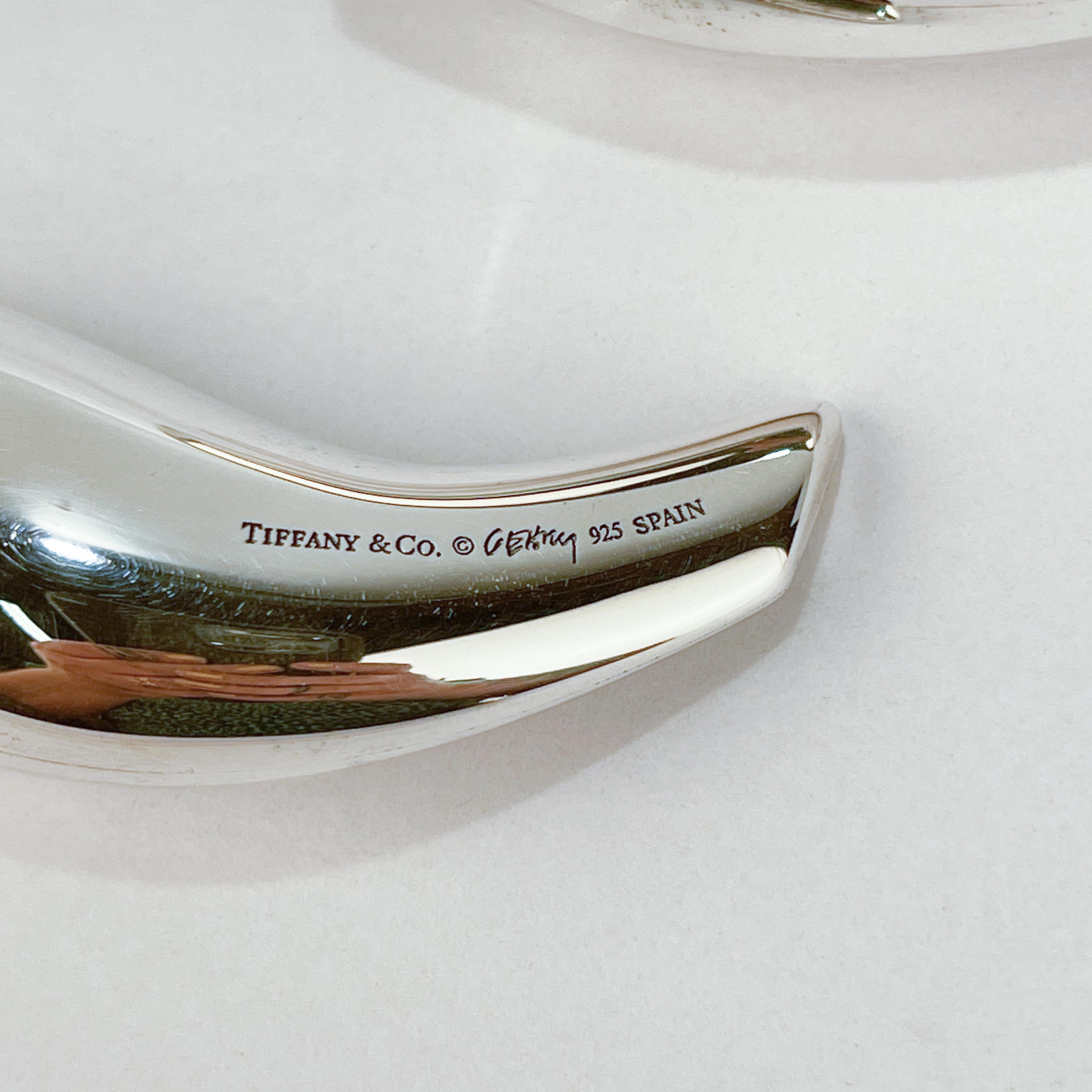Tiffany & Co. Sterling Silver 'Fish' Salt & Pepper Shakers by Frank Gehry 2