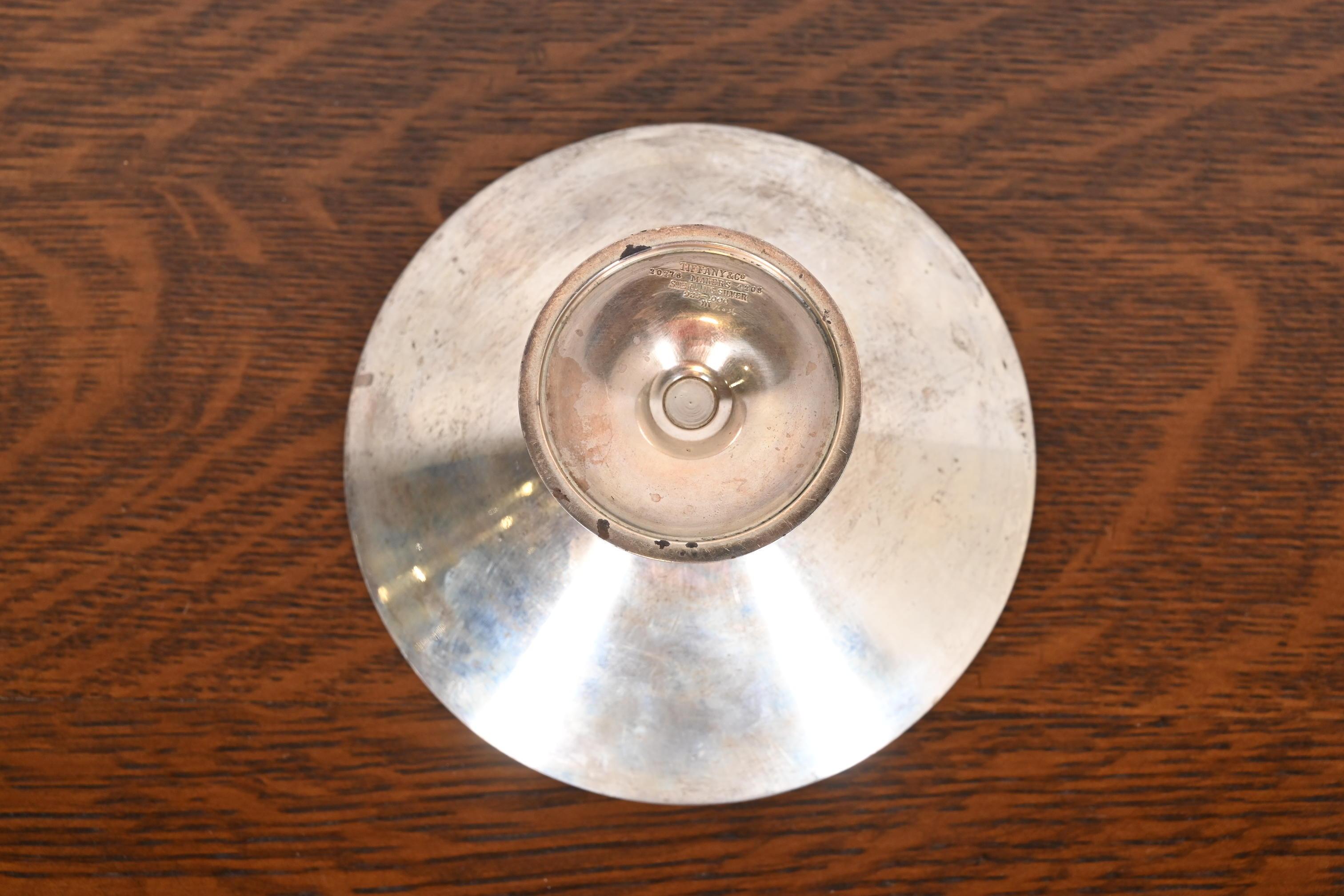 Tiffany & Co. Sterling Silver Footed Bowl or Compote Dish 4
