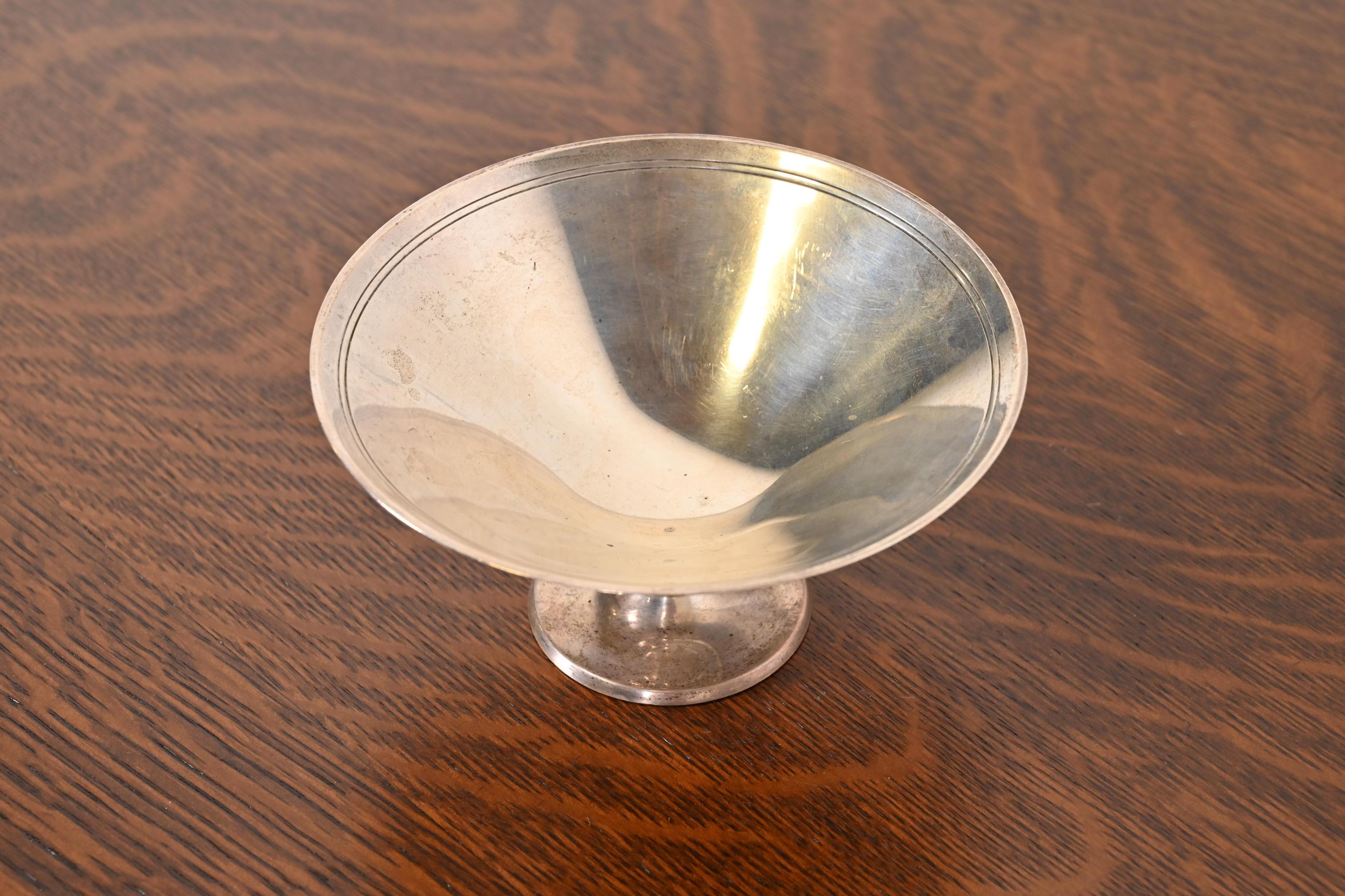 American Tiffany & Co. Sterling Silver Footed Bowl or Compote Dish