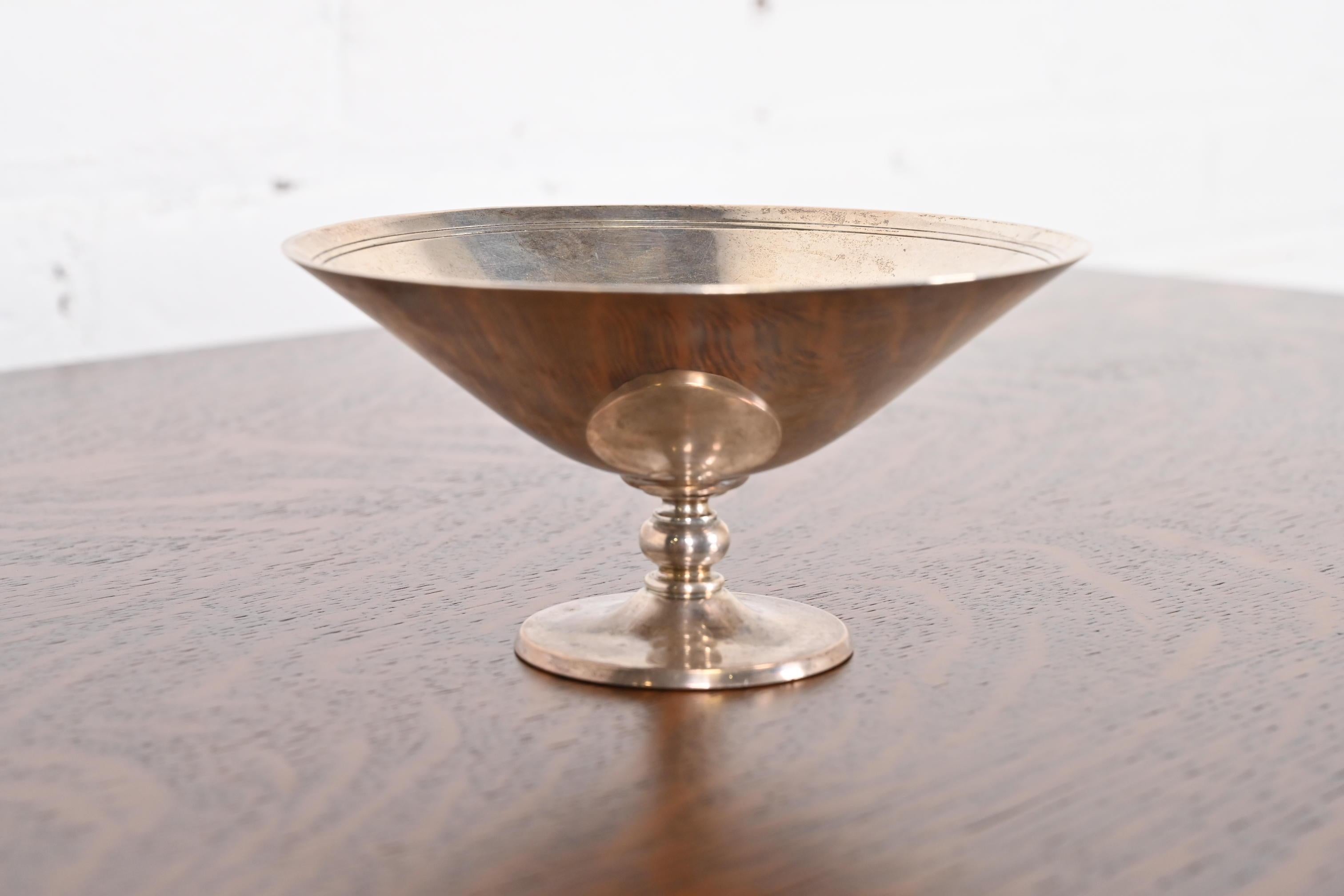 20th Century Tiffany & Co. Sterling Silver Footed Bowl or Compote Dish