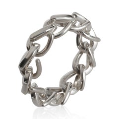 Tiffany & Co. Sterling Silver  Forged Link Ring