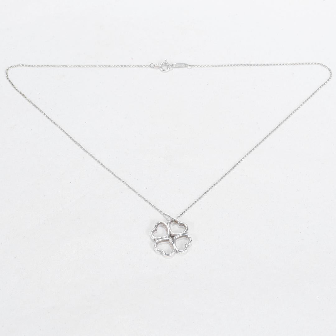 four-leaf clover necklace tiffany