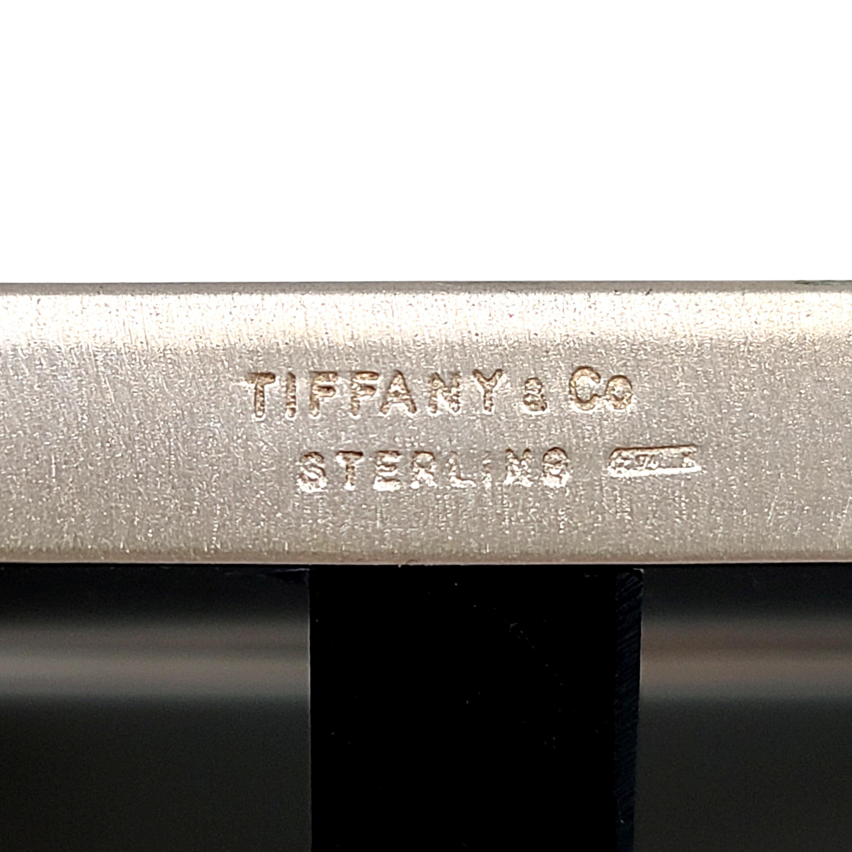 Tiffany & Co Sterling Silver Frame Perpetual Calendar 'A' 1