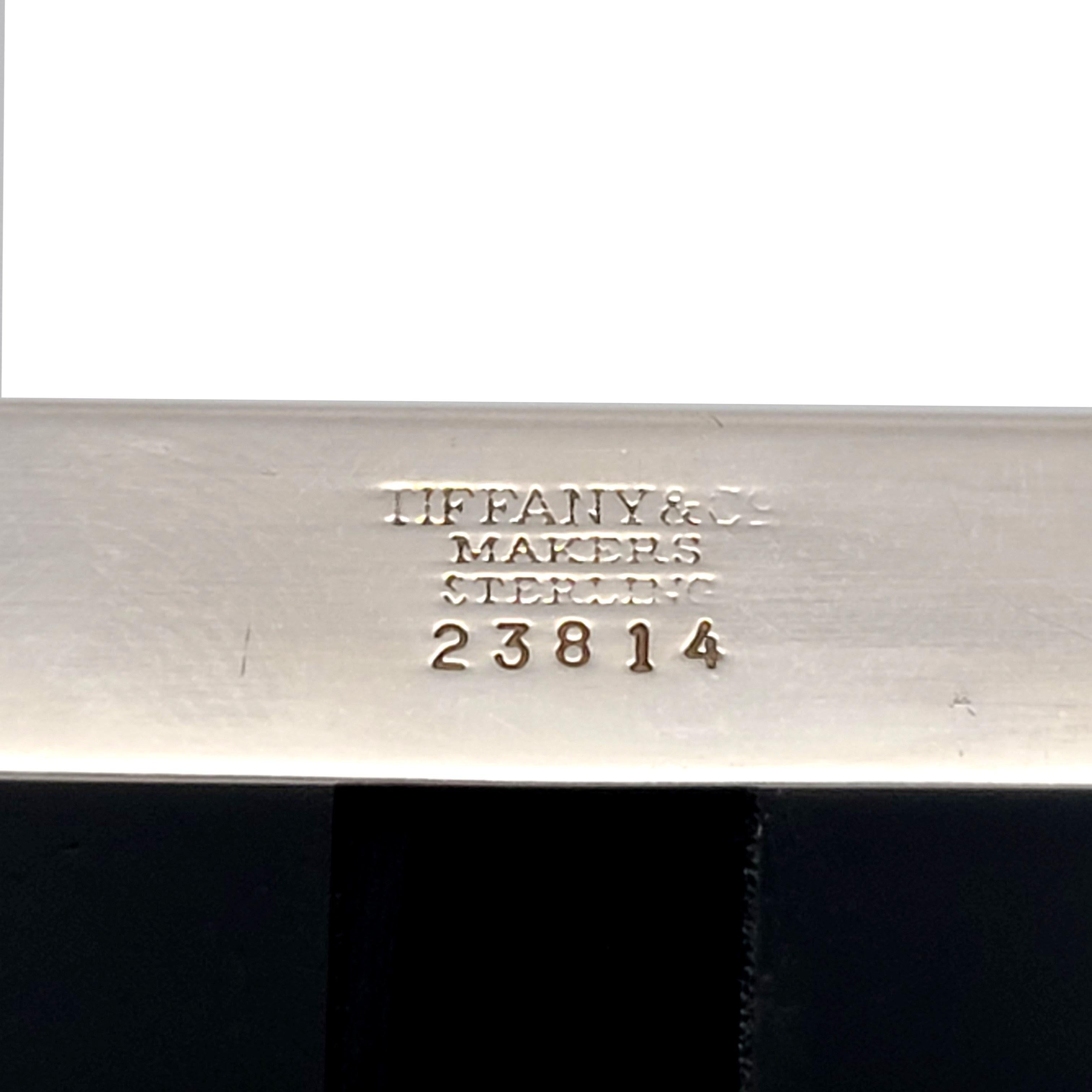 Women's or Men's Tiffany & Co Sterling Silver Frame Perpetual Calendar 'B'