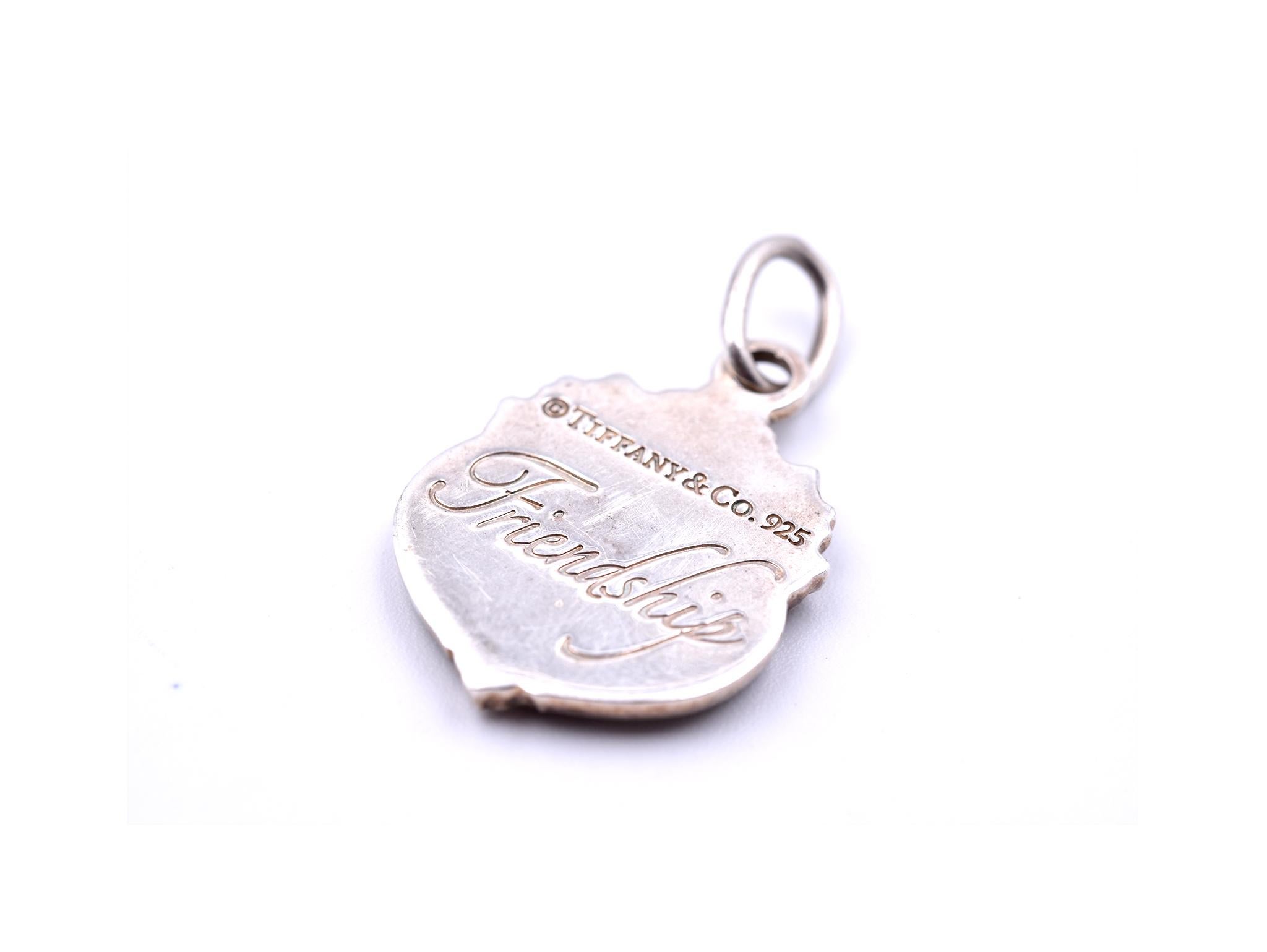 sterling silver friendship charms