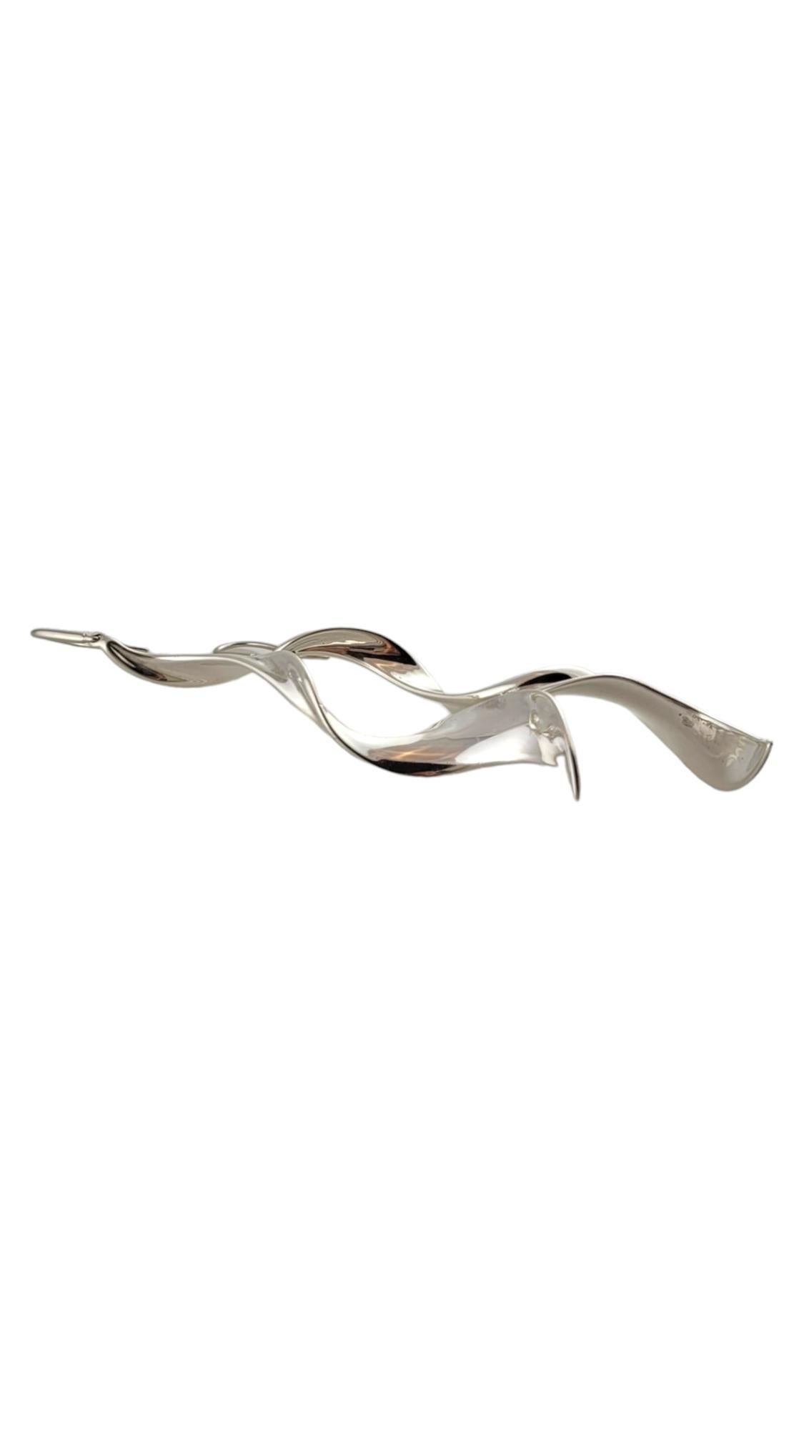 Tiffany & Co. Pendientes Gehry Twist de plata de ley #18130 en Bueno Estado en Washington Depot, CT
