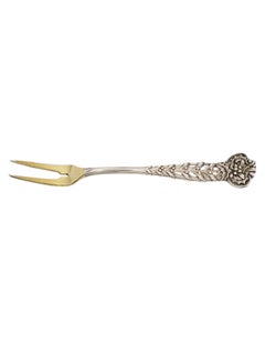 Tiffany & Co. Sterling Silver Gold Plated Cocktail Fork #24438