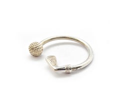 Tiffany & Co. Sterling Silver Golf Ball Key Ring