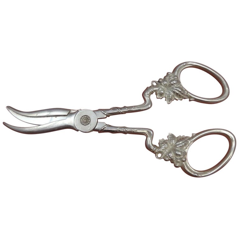 Tiffany and Co. Sterling Silver Grape Shears For Sale at 1stDibs | grape  scissors john lewis, tiffany grape scissors