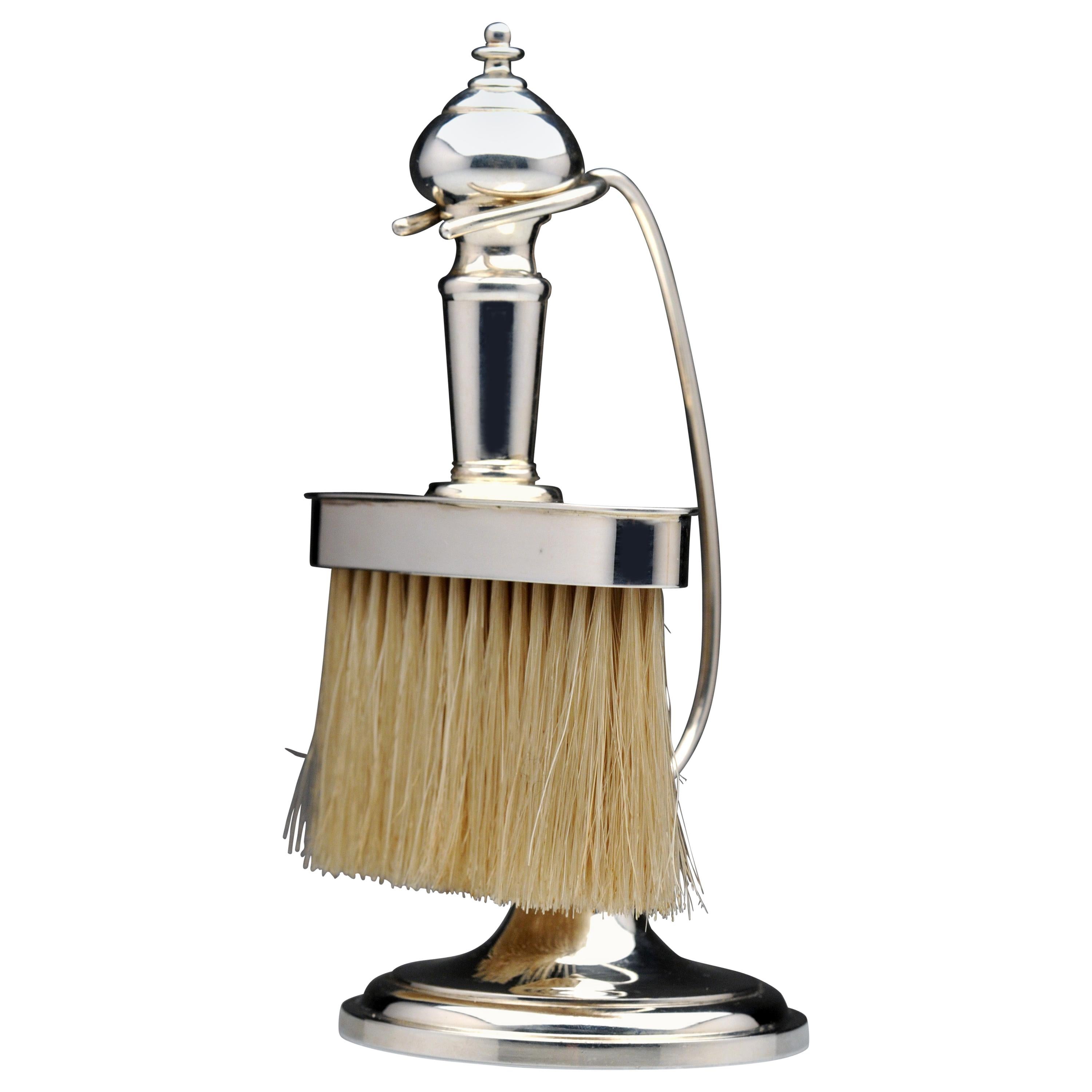 Tiffany & Co. Sterling Silver Grooming Brush with Stand
