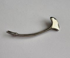 Tiffany & Co sterling silver hair clip / barrette , Angela Cummings