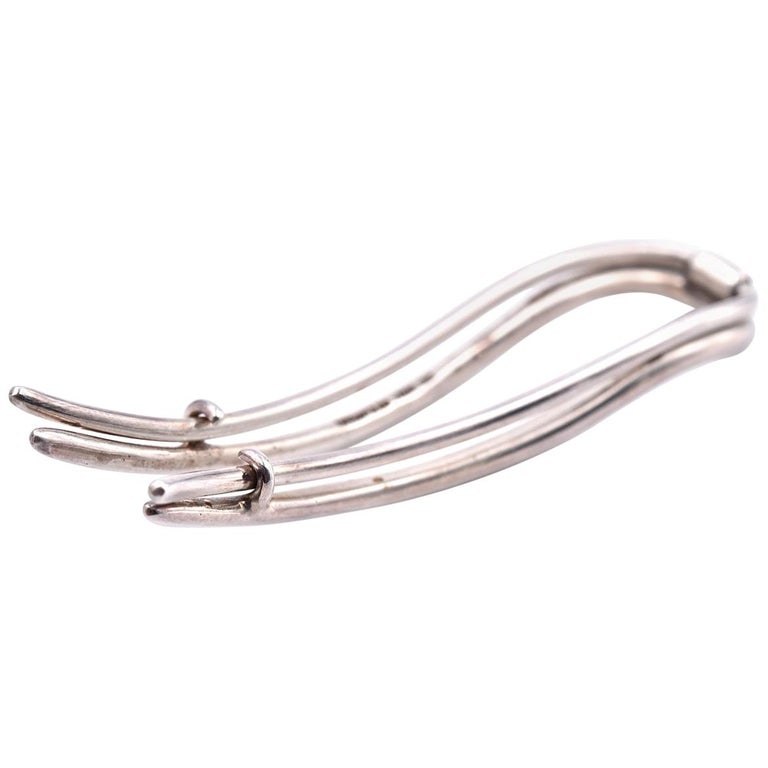 Tiffany And Co Sterling Silver Hair Clip For Sale At 1stdibs