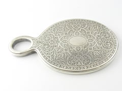Tiffany & Co. Sterling Silver Hand Held Mirror, Early 1900s