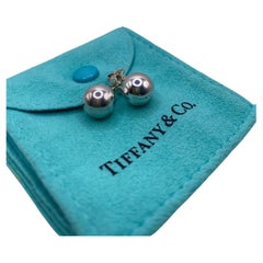 Tiffany & Co. Sterling Silver Hardware ball bead stud ears