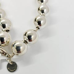Tiffany & Co. Sterling Silver Hardware Bead Bracelet