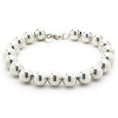 Tiffany & Co. Sterling Silver Hardwear Ball Bracelet