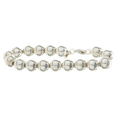Vintage Tiffany & Co. Sterling Silver Hardwear Ball Bracelet