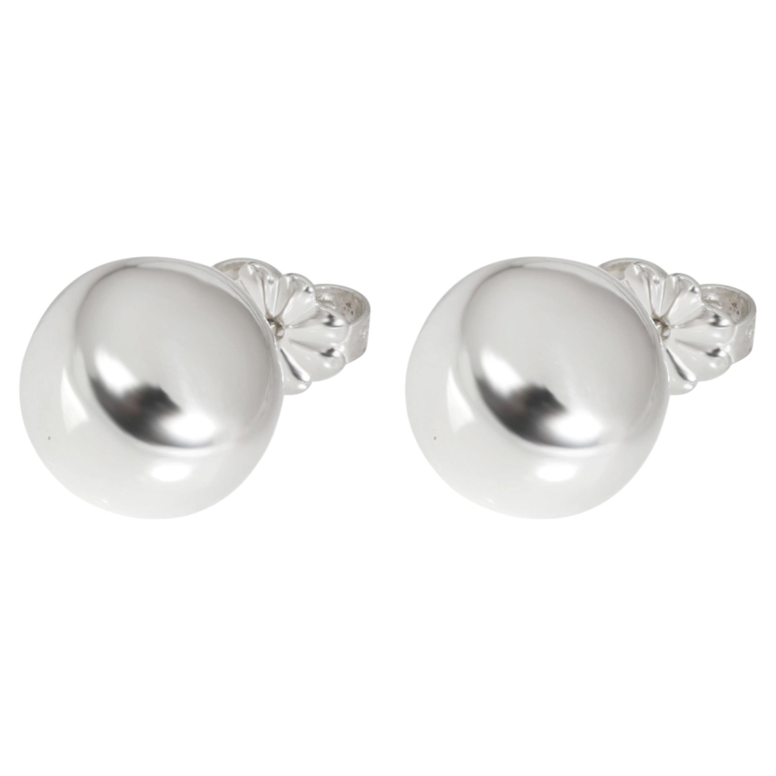 Tiffany & Co. Sterling Silver HardWear Ball Earrings