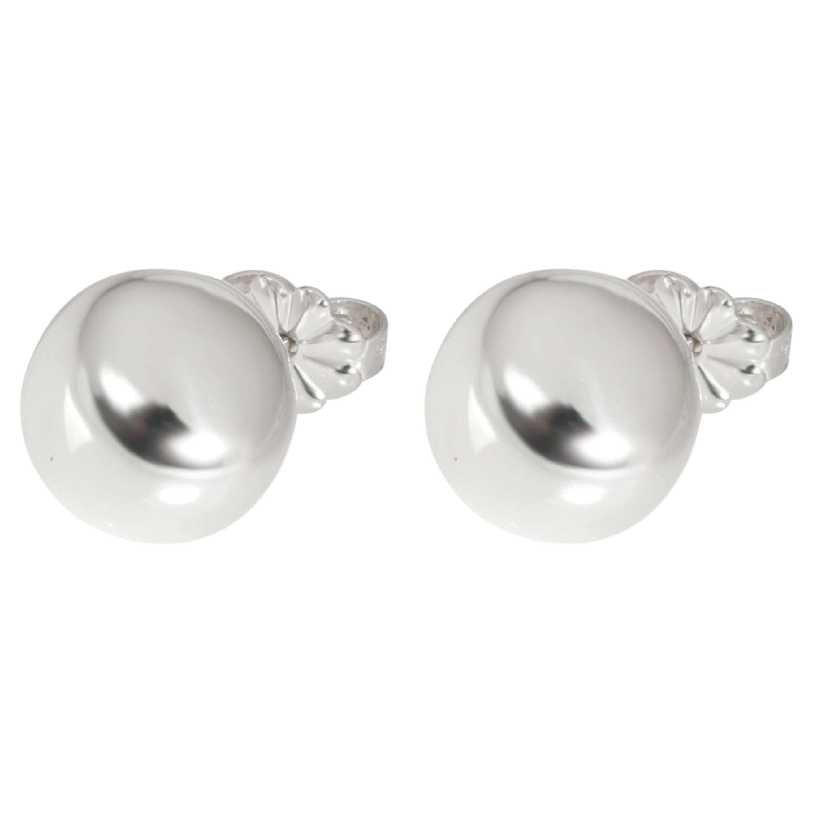 Tiffany & Co. Sterling Silver HardWear Ball Earrings