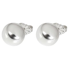 Tiffany & Co. Sterling Silver HardWear Ball Earrings