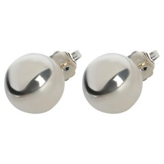 Tiffany & Co. Sterling Silver HardWear Ball Earrings