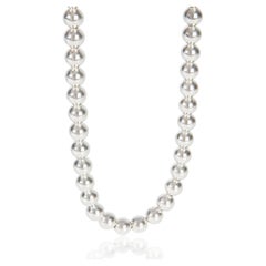 Tiffany & Co. Sterling Silver HardWear Ball Necklace