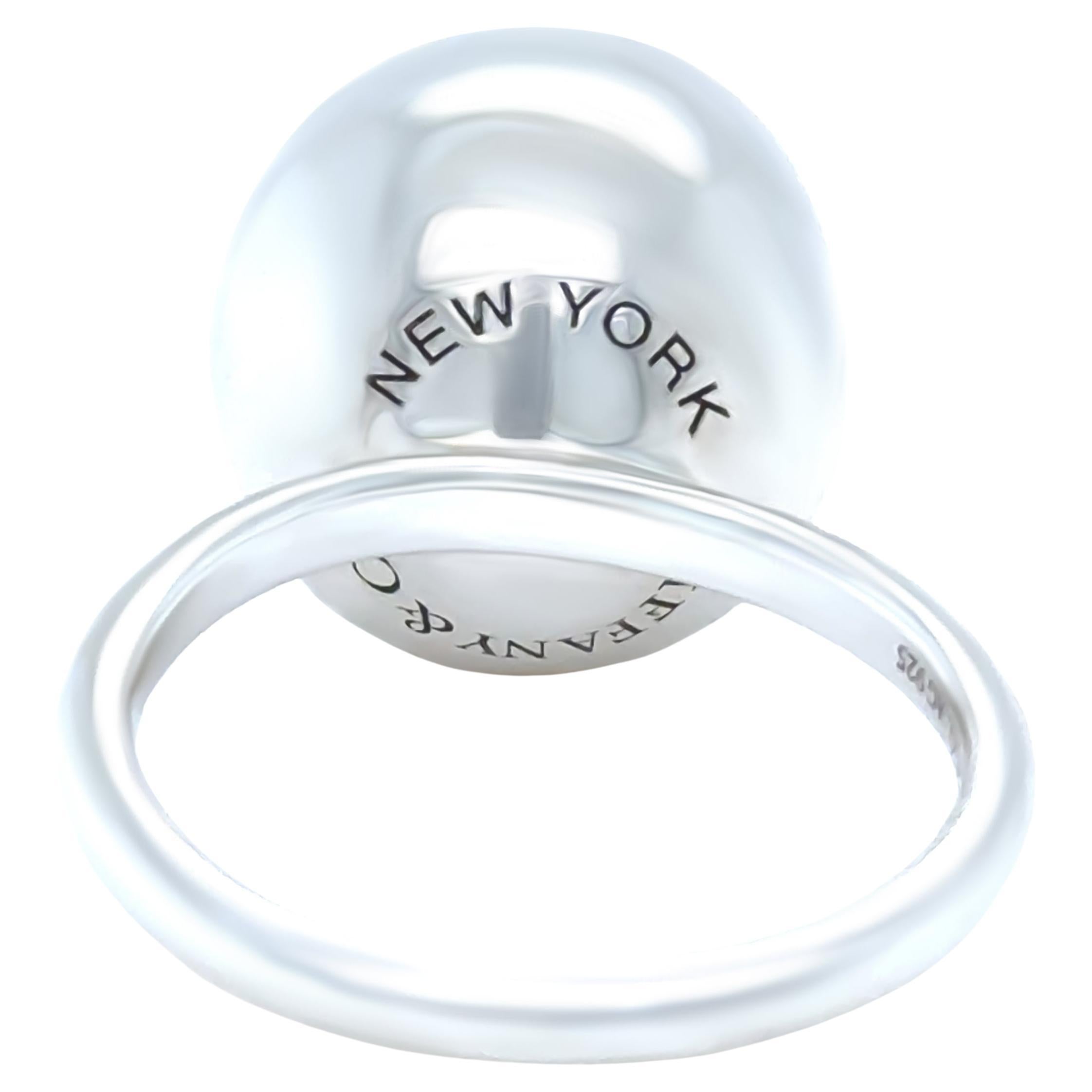 Tiffany & Co. Sterling Silber HardWear Ball Ring 8g im Angebot