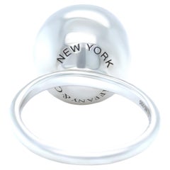 Tiffany & Co. Sterling Silver HardWear Ball Ring 8g