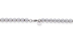 Tiffany & Co. Sterling Silver Hardwear Graduated Ball Necklace