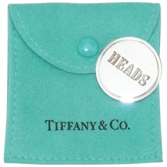 Pièce de monnaie Pile ou Face en argent sterling de Tiffany & Co