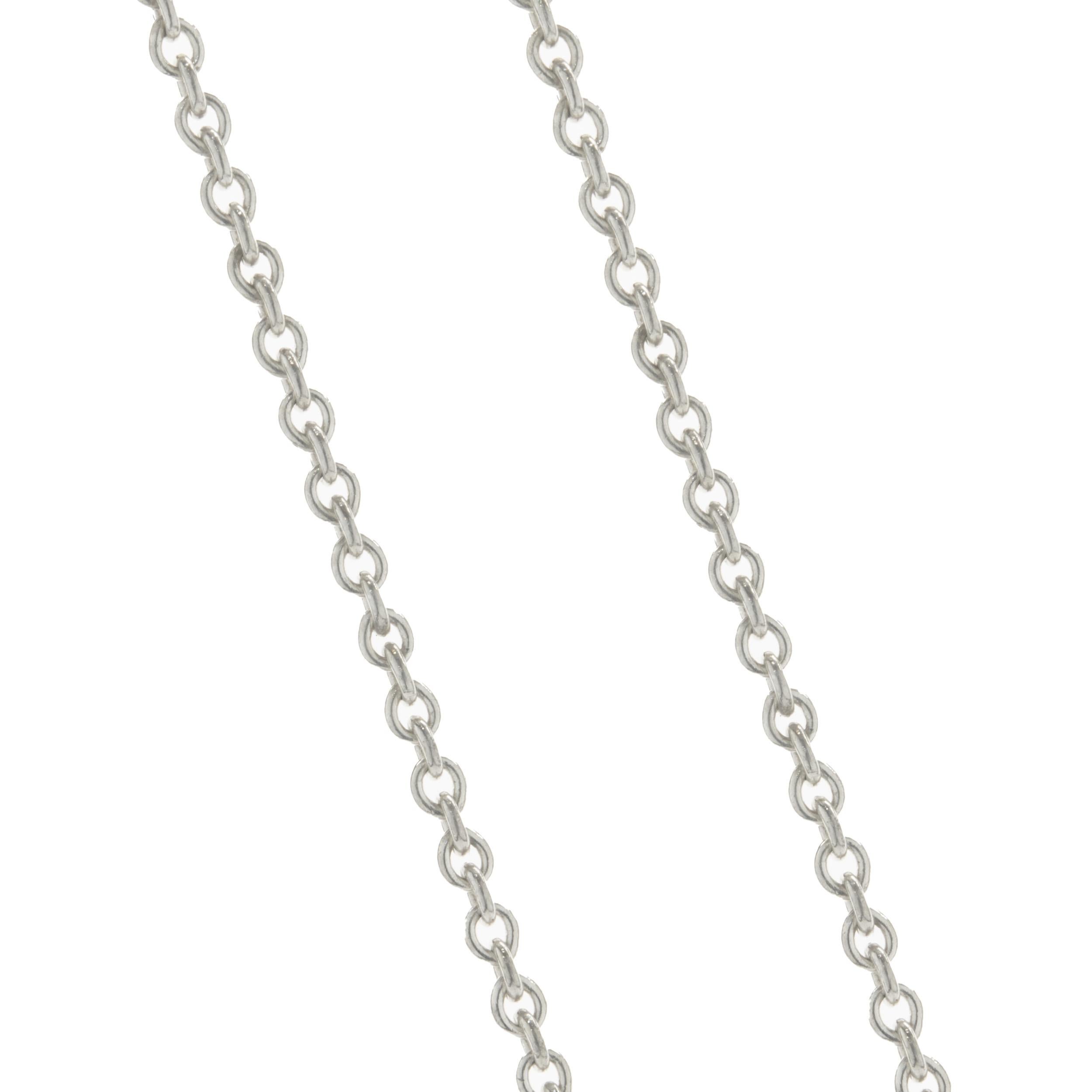Women's Tiffany & Co. Sterling Silver Heart Arrow Wrap Necklace