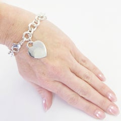 Tiffany & Co. Sterling Silber Herz-Armband