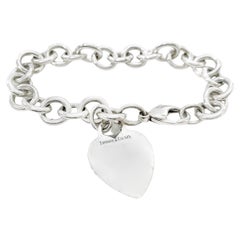 Tiffany & Co. Sterling Silver Heart Bracelet