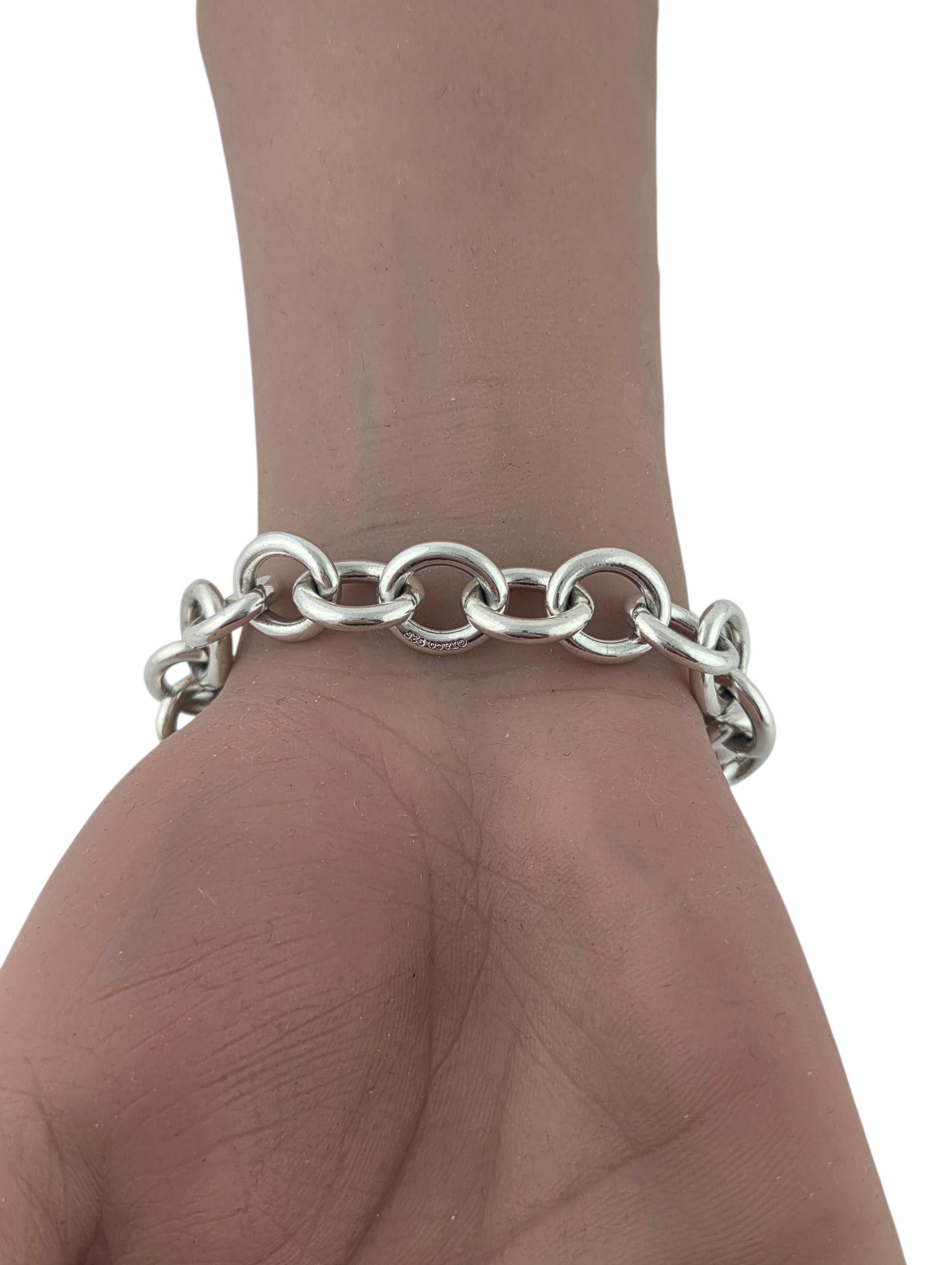 Donna Tiffany & Co. Bracciale con chiusura a cuore in argento 925 con astuccio #23814 in vendita