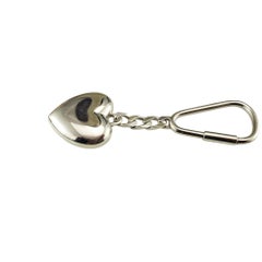 Tiffany & Co. Sterling Silver Heart Keychain #18912