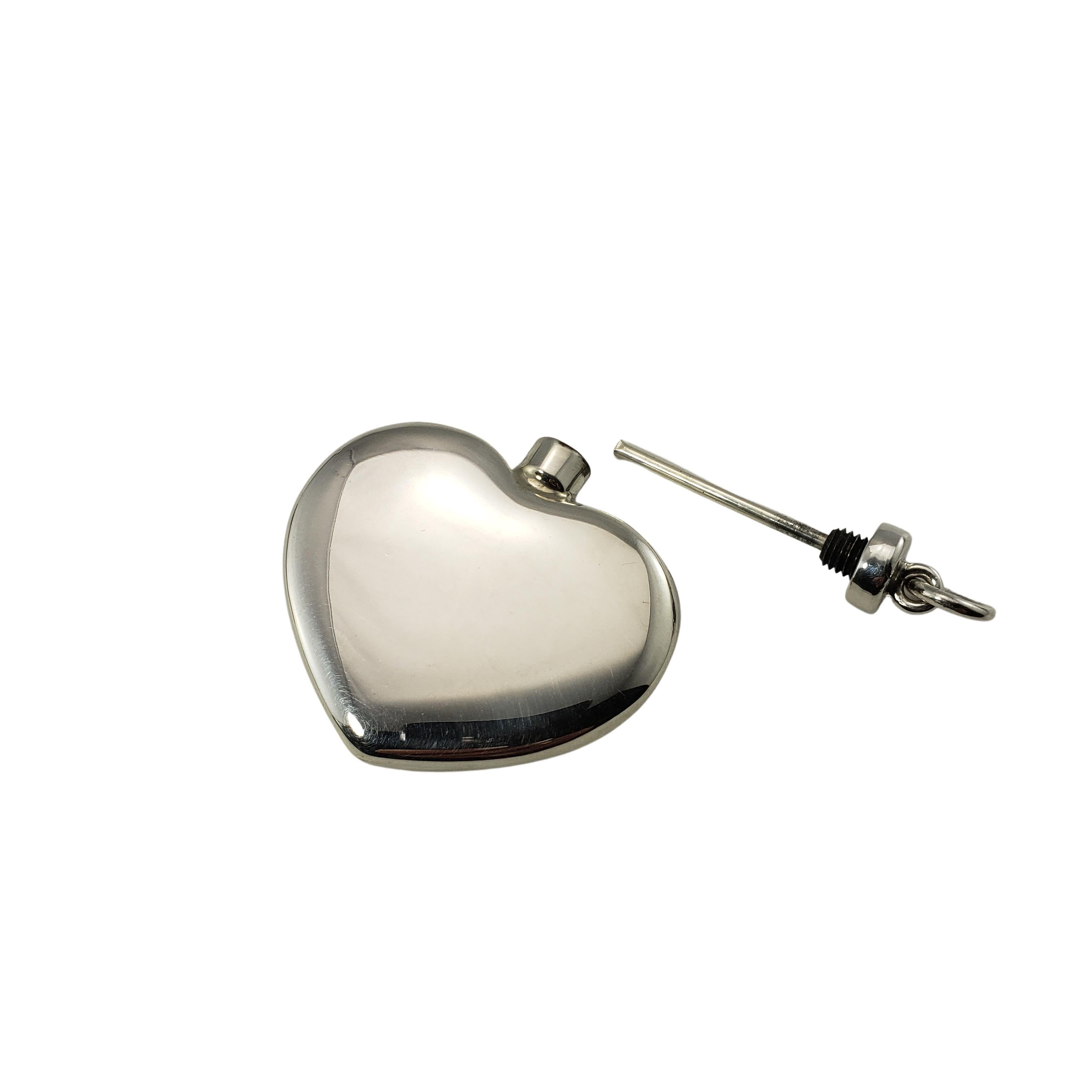 heart shaped perfume bottle