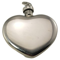 Tiffany & Co. Sterling Silver Heart Perfume Bottle