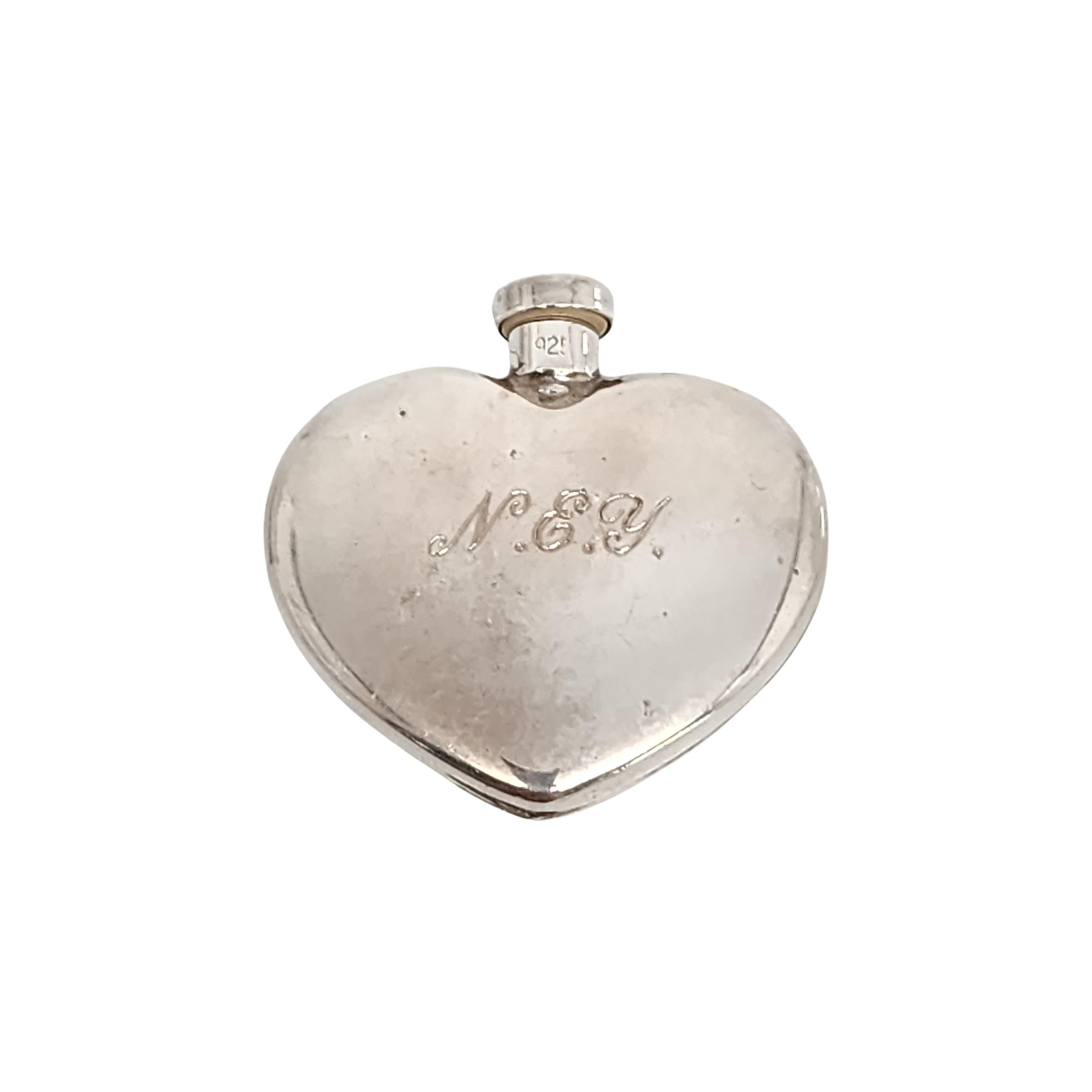 heart shaped perfume bottle