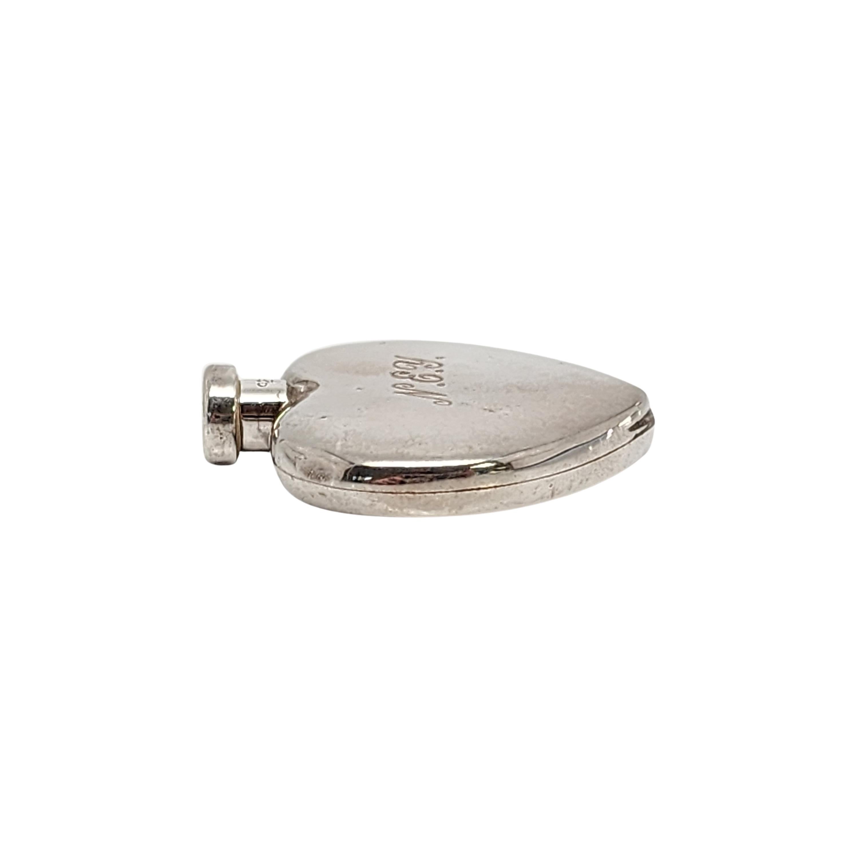 Women's Tiffany & Co. Sterling Silver Heart Perfume Bottle with Monogram