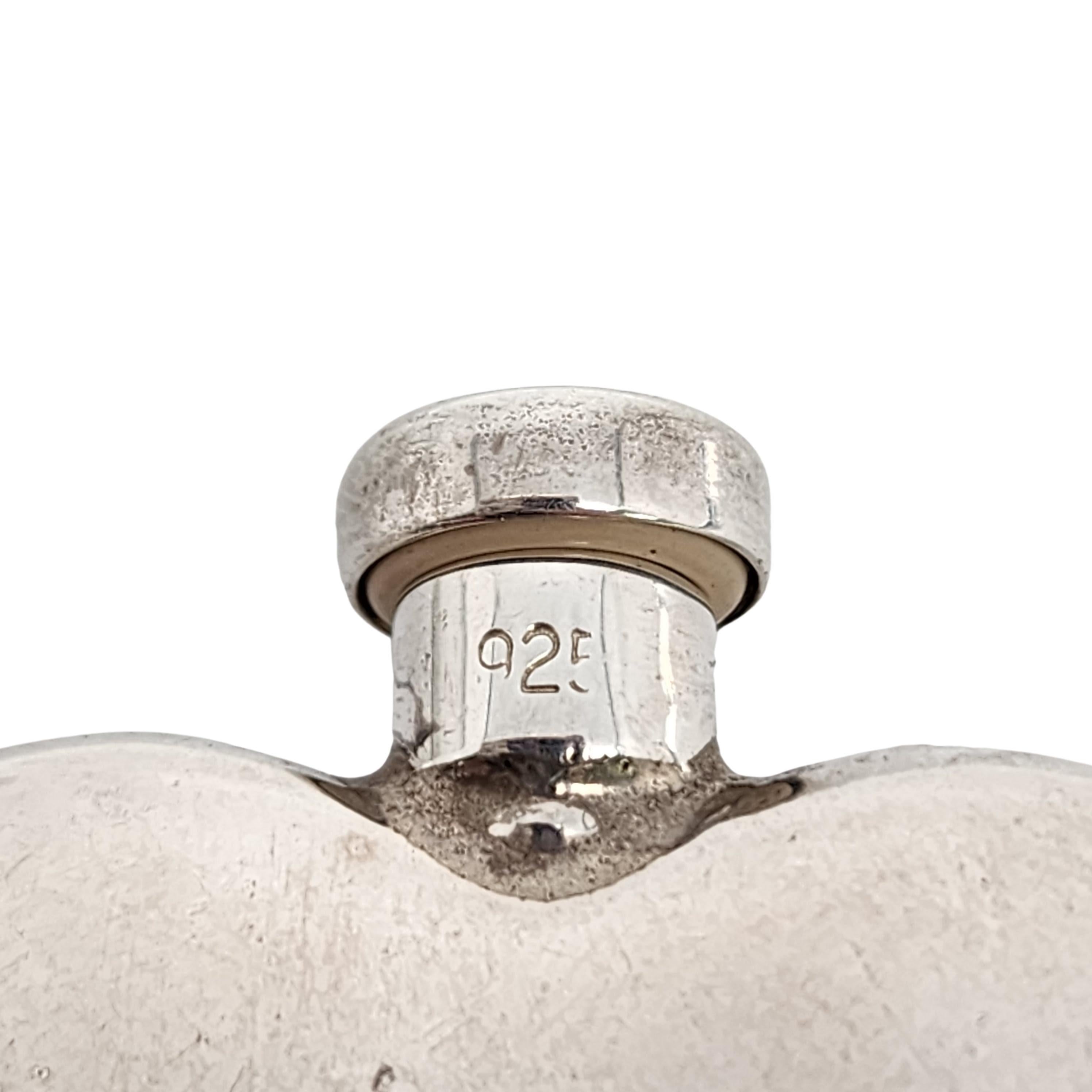 Tiffany & Co. Sterling Silver Heart Perfume Bottle with Monogram 2