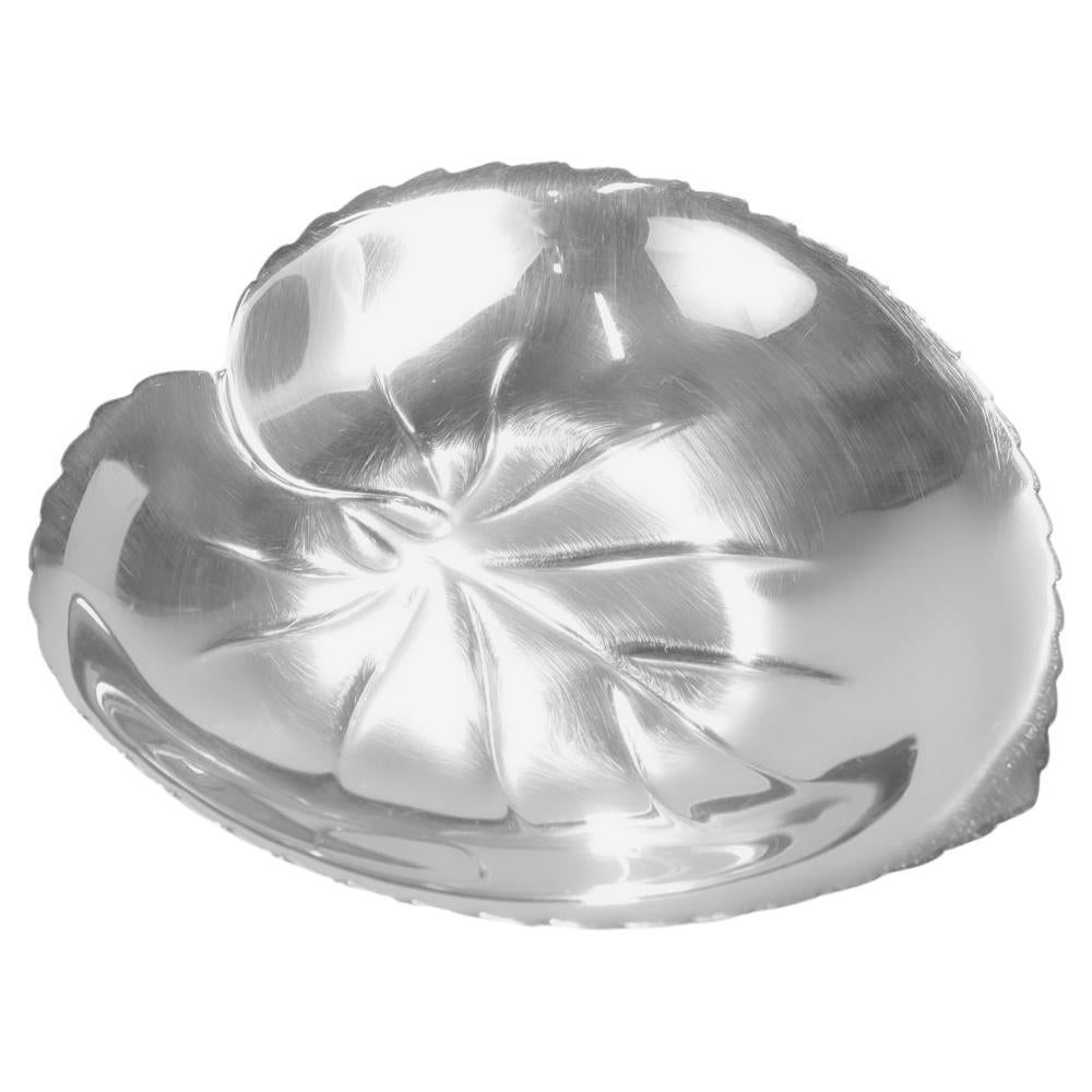 Tiffany & Co. Sterling Silver Heart Shaped Leaf Bowl or Vide  For Sale