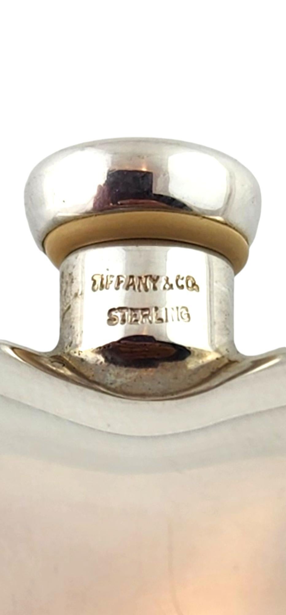 Tiffany & Co Sterling Silver Heart Shaped Perfume Flask #18615 3