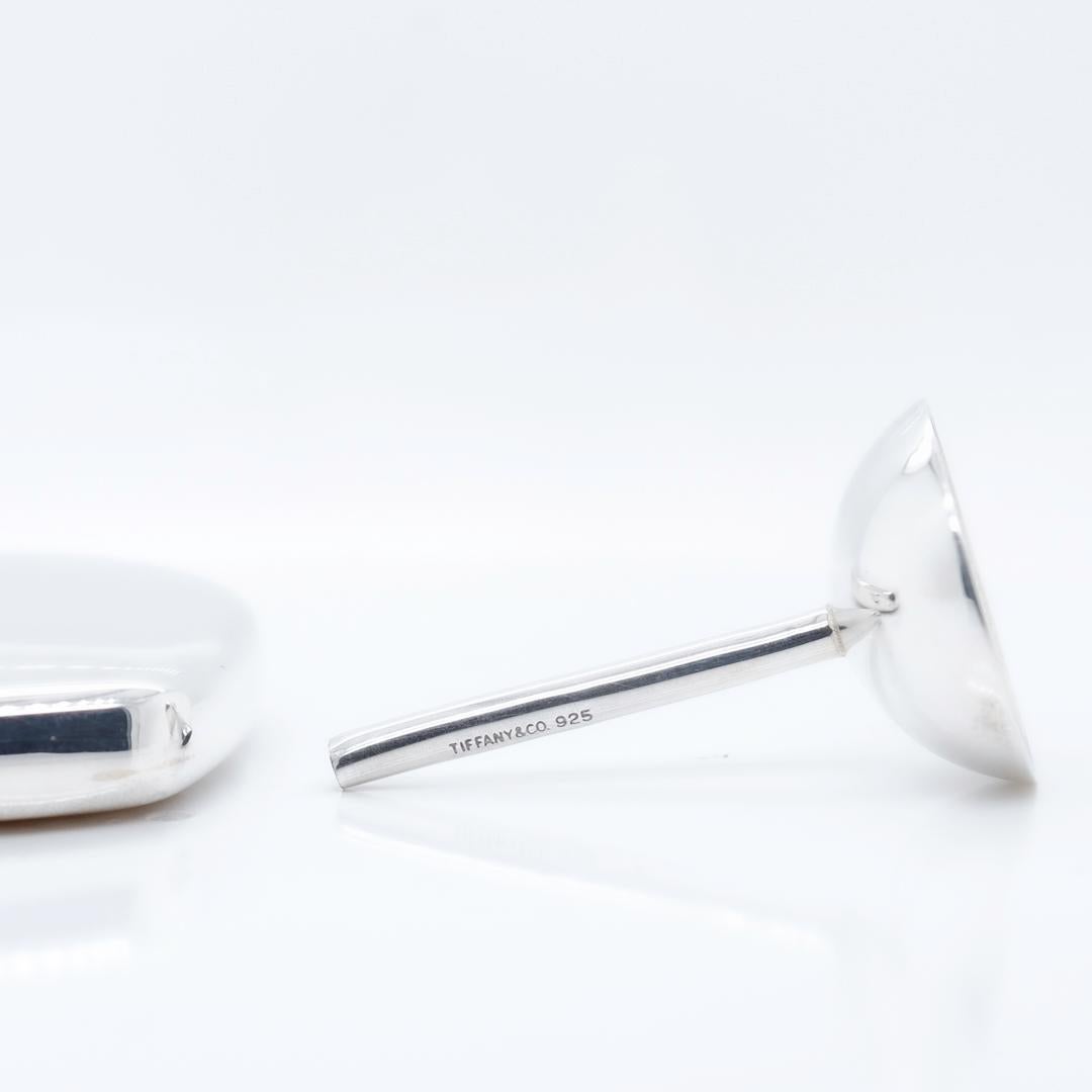 Tiffany & Co. Flacon de parfum en forme de cœur en argent sterling et en entonnoir avec boîte d'origine en vente 9