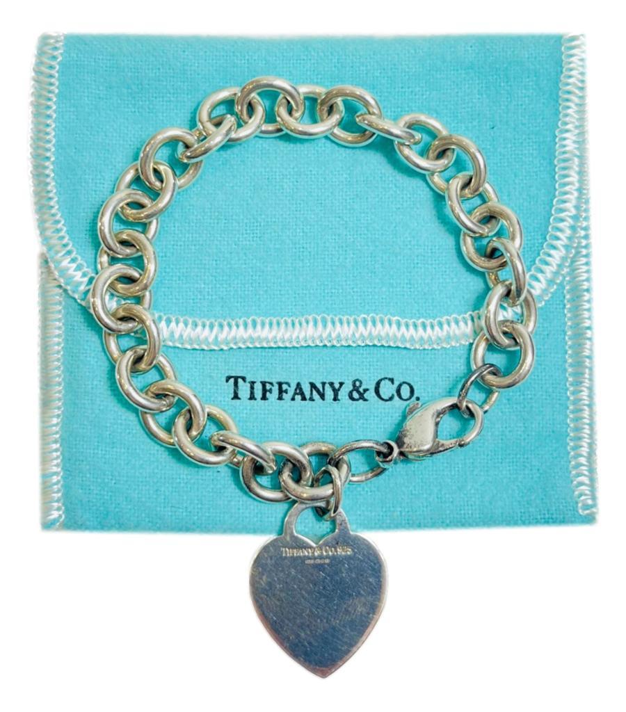 Women's Tiffany & Co. Sterling Silver Heart Tag Bracelet