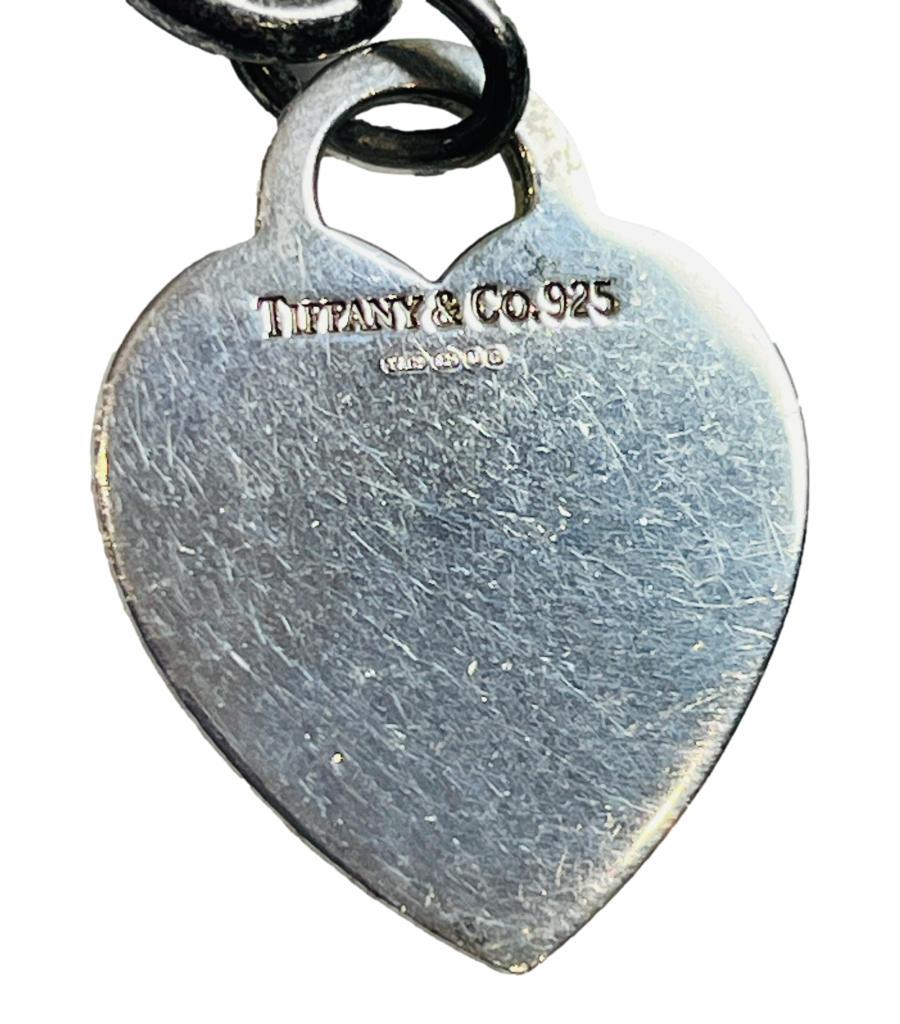 Tiffany & Co. Sterling Silver Heart Tag Bracelet 2
