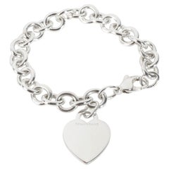 Tiffany & Co. Sterling Silver Heart Tag Bracelet