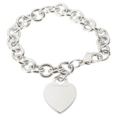 Tiffany & Co. Sterling Silver Heart Tag Bracelet