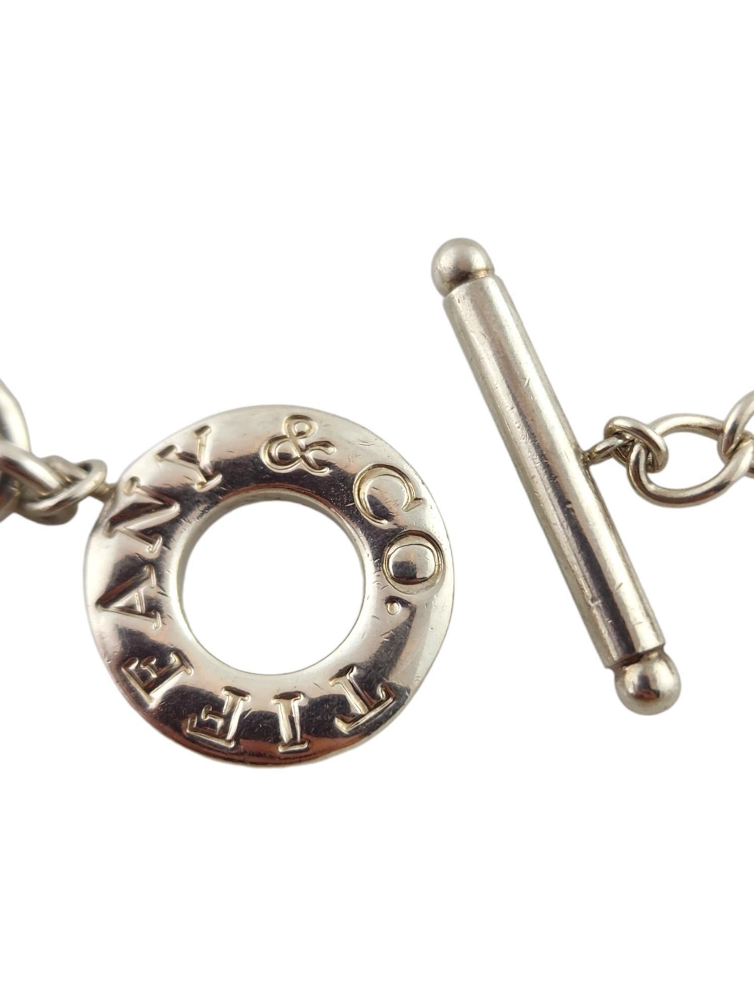 Tiffany & Co Sterling Silver Heart Tag Toggle Necklace #18943 3