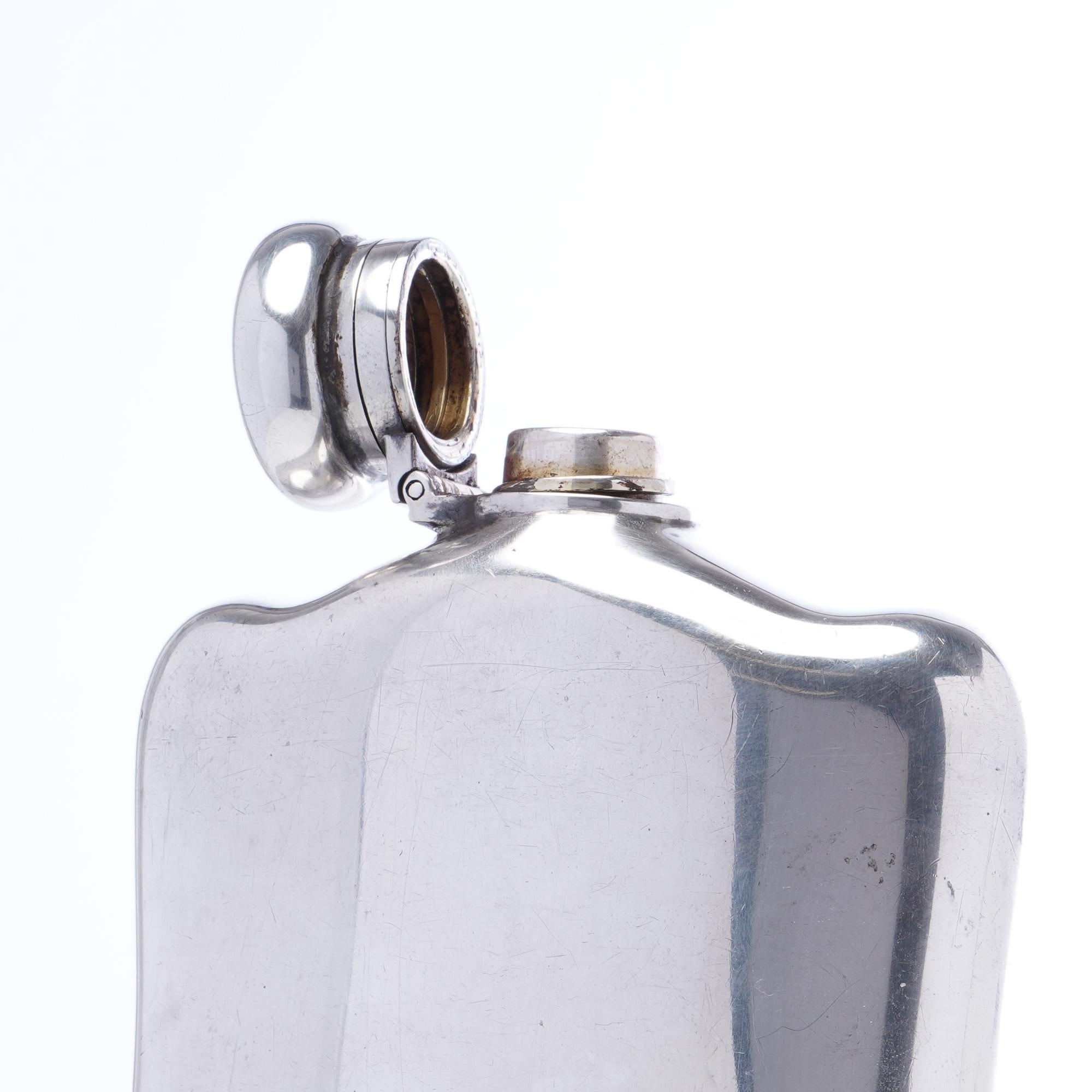 Tiffany & Co. Hip Flask aus Sterlingsilber (Frühes 20. Jahrhundert) im Angebot
